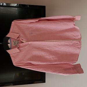 Ladies Crew Clothing Linen mix blouse in UK 10 / US 6